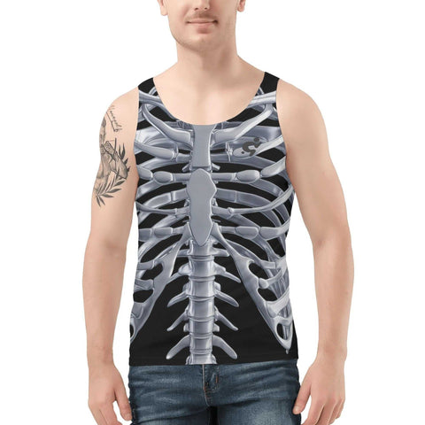 Men's Tank Top - Metal Bones - Mr.Shit