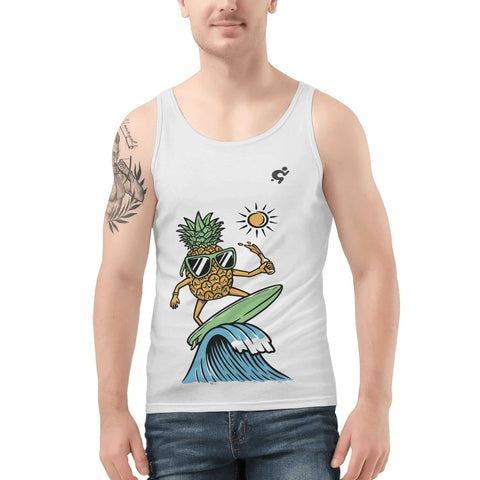 Mr.Shit Men's Tank Top - Pineapple Men's Tank Tops 37 $