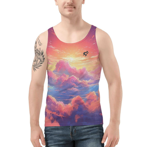 Men's Tank Top - Sunset - Mr.Shit