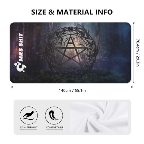 Mr.Shit Mrs Shit - Bath / Beach Towel - Wiccan All Towels 38 $