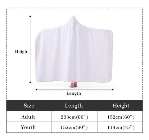 Mr.Shit Mrs Shit Hooded Blanket Accessories 97 $