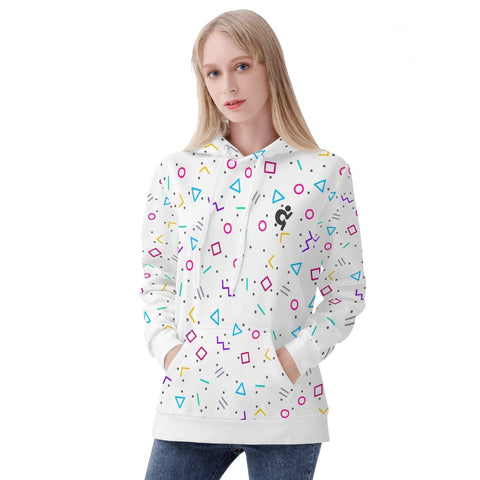 Mr.Shit Womens Hoodie - 90s Pattern Women's Hoodies 39 $
