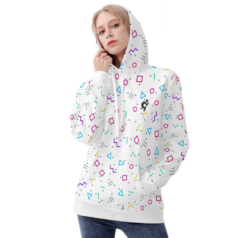 Mr.Shit Womens Hoodie - 90s Pattern Women's Hoodies 39 $