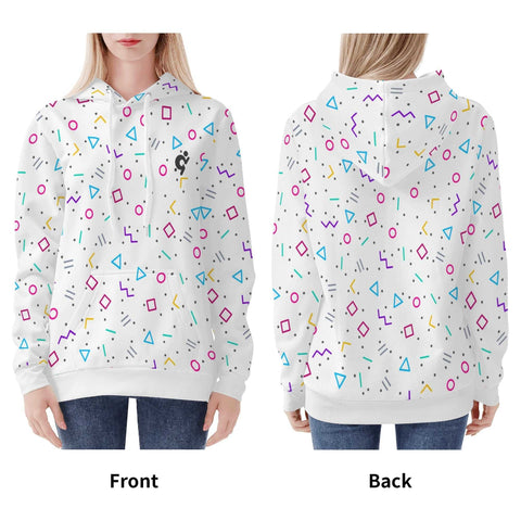 Mr.Shit Womens Hoodie - 90s Pattern Women's Hoodies 39 $