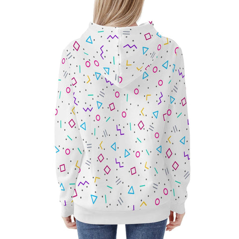 Mr.Shit Womens Hoodie - 90s Pattern Women's Hoodies 39 $
