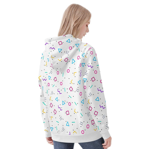 Mr.Shit Womens Hoodie - 90s Pattern Women's Hoodies 39 $