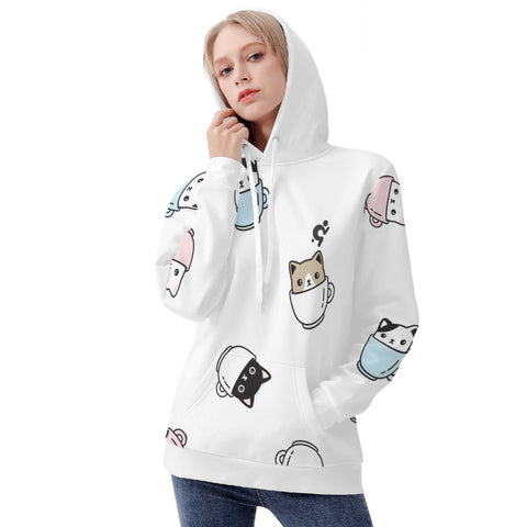 Mr.Shit Womens Hoodie - Cats 2 Women's Hoodies 39 $
