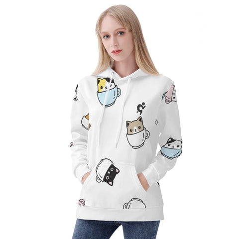 Mr.Shit Womens Hoodie - Cats 2 Women's Hoodies 39 $