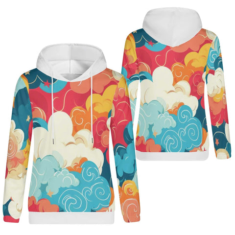 Mr.Shit Womens Hoodie - Clouds Women's Hoodies 39 $