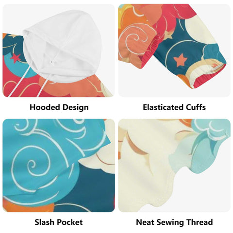 Mr.Shit Womens Hoodie - Clouds Women's Hoodies 39 $