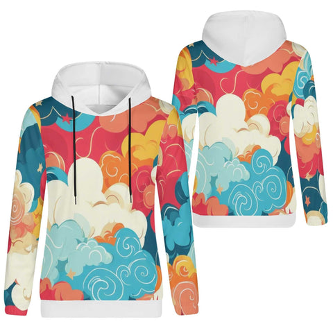 Mr.Shit Womens Hoodie - Clouds Women's Hoodies 39 $