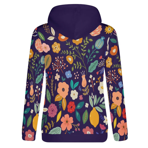Mr.Shit Womens Hoodie - Floral 2 Women's Hoodies 39 $