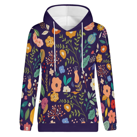 Mr.Shit Womens Hoodie - Floral 2 Women's Hoodies 39 $