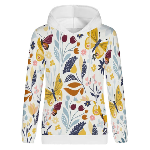 Mr.Shit Womens Hoodie - Floral Butterfly Women's Hoodies 39 $