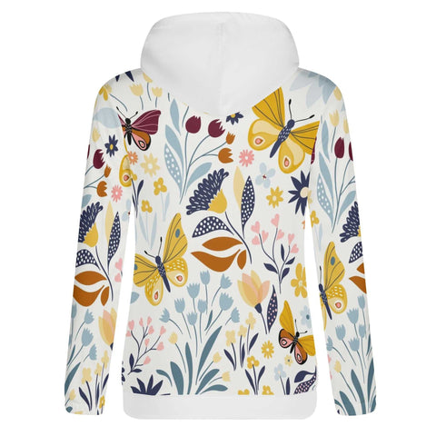 Mr.Shit Womens Hoodie - Floral Butterfly Women's Hoodies 39 $