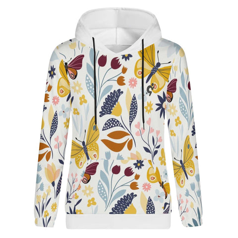 Mr.Shit Womens Hoodie - Floral Butterfly Women's Hoodies 39 $