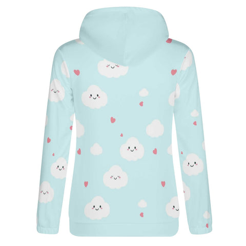 Mr.Shit Womens Hoodie - Happy Clouds Women's Hoodies 39 $