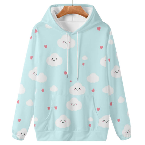 Mr.Shit Womens Hoodie - Happy Clouds Women's Hoodies 39 $