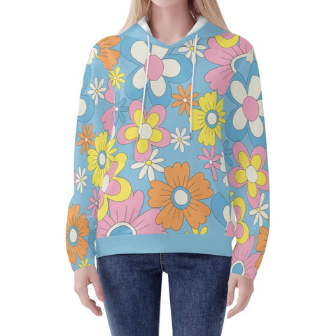 Mr.Shit Womens Hoodie - Hippy Floral Women's Hoodies 39 $