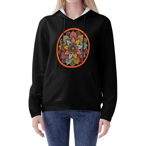 Mr.Shit Womens Hoodie - Mandala 6 Women's Hoodies 39 $