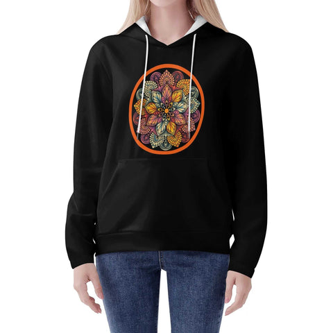Mr.Shit Womens Hoodie - Mandala 6 Women's Hoodies 39 $