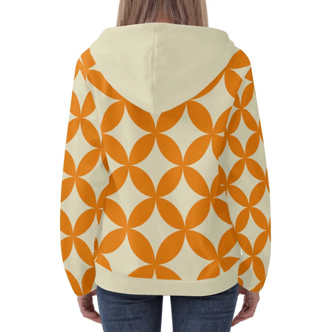 Mr.Shit Womens Hoodie - Orange Retro 10 Women's Hoodies 39 $