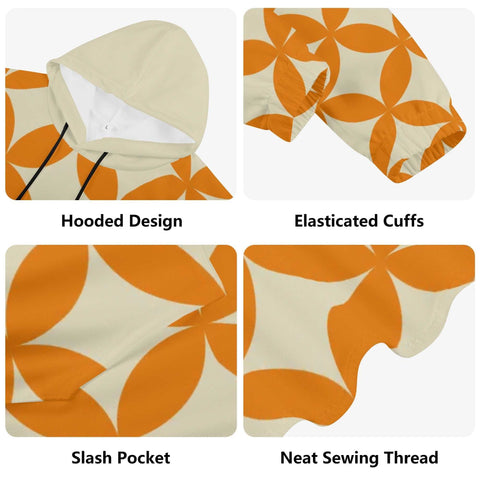 Mr.Shit Womens Hoodie - Orange Retro 10 Women's Hoodies 39 $