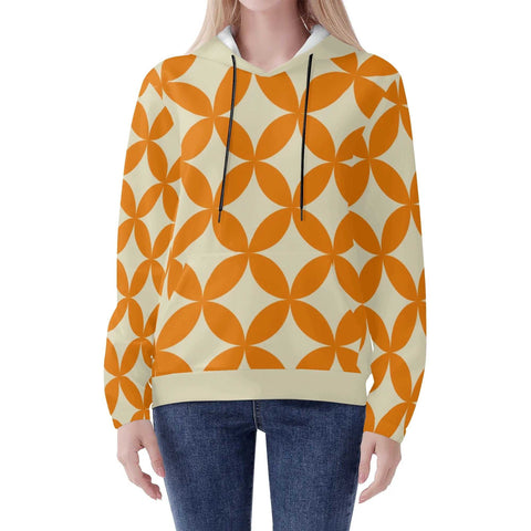 Mr.Shit Womens Hoodie - Orange Retro 10 Women's Hoodies 39 $