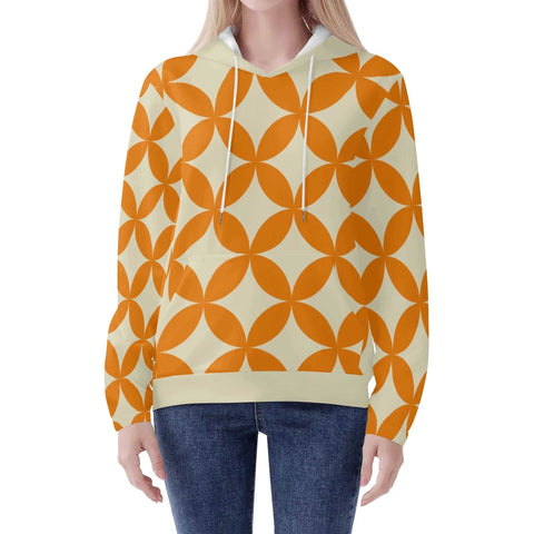 Mr.Shit Womens Hoodie - Orange Retro 10 Women's Hoodies 39 $