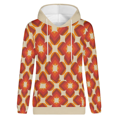 Mr.Shit Womens Hoodie - Orange Retro 11 Women's Hoodies 39 $