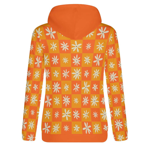 Mr.Shit Womens Hoodie - Orange Retro 2 Women's Hoodies 39 $