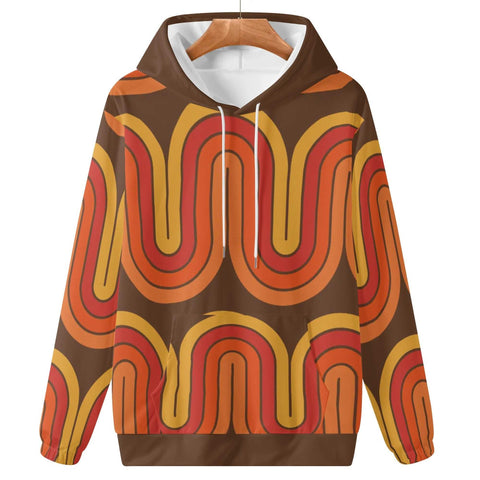 Mr.Shit Womens Hoodie - Orange Retro 4 Women's Hoodies 39 $