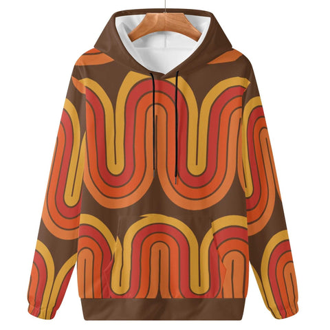 Mr.Shit Womens Hoodie - Orange Retro 4 Women's Hoodies 39 $