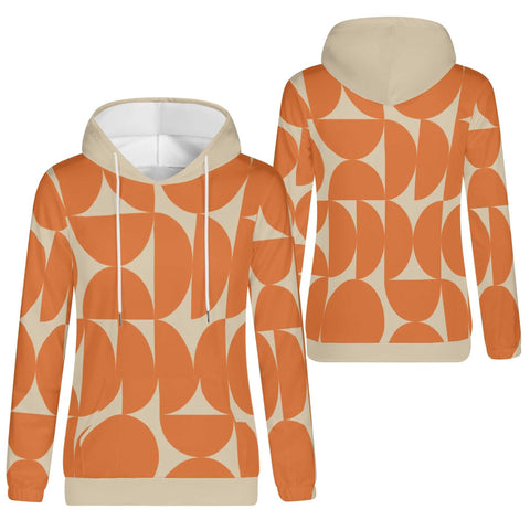 Mr.Shit Womens Hoodie - Orange Retro 5 Women's Hoodies 39 $