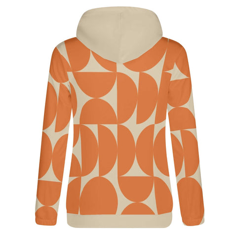 Mr.Shit Womens Hoodie - Orange Retro 5 Women's Hoodies 39 $