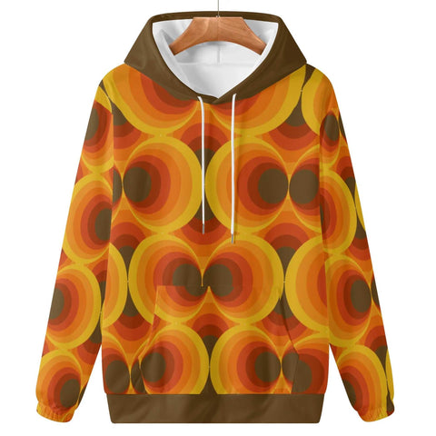 Mr.Shit Womens Hoodie - Orange Retro 7 Women's Hoodies 39 $
