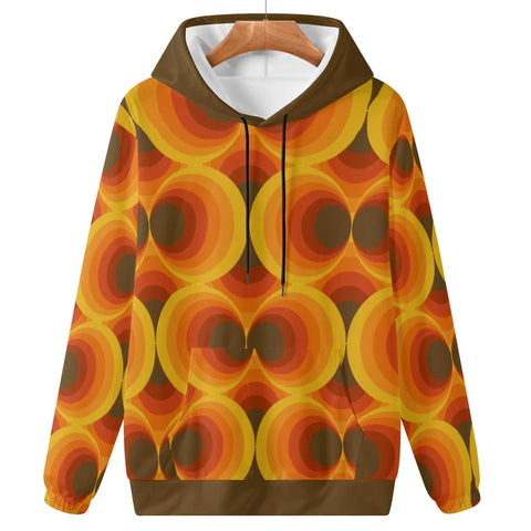 Mr.Shit Womens Hoodie - Orange Retro 7 Women's Hoodies 39 $