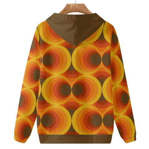 Mr.Shit Womens Hoodie - Orange Retro 7 Women's Hoodies 39 $