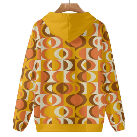 Mr.Shit Womens Hoodie - Orange Retro 8 Women's Hoodies 39 $