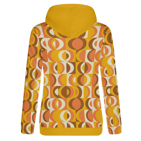 Mr.Shit Womens Hoodie - Orange Retro 8 Women's Hoodies 39 $