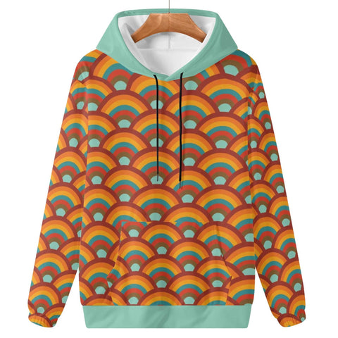 Mr.Shit Womens Hoodie - Orange Retro 9 Women's Hoodies 39 $