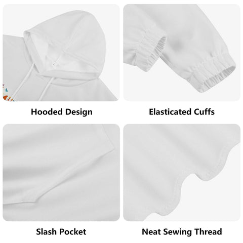 Mr.Shit Womens Hoodie - Rainbow Butterfly Heart Women's Hoodies 39 $