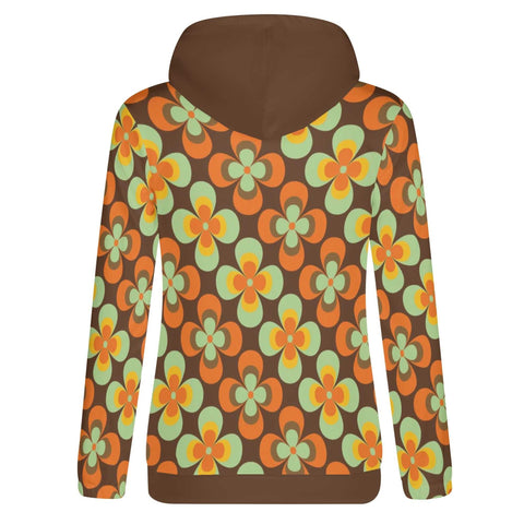 Mr.Shit Womens Hoodie - Retro Floral Women's Hoodies 39 $