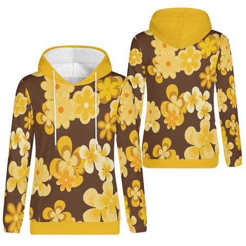 Mr.Shit Womens Hoodie - Retro Floral 3 Women's Hoodies 39 $