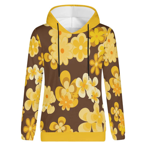 Mr.Shit Womens Hoodie - Retro Floral 3 Women's Hoodies 39 $