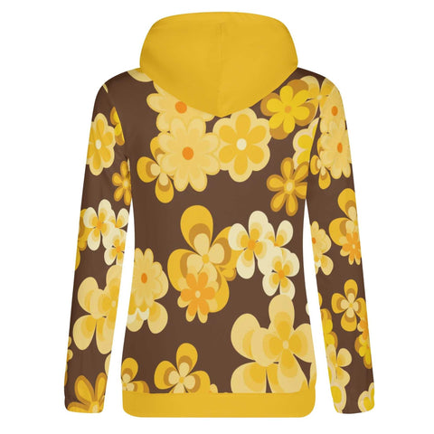 Mr.Shit Womens Hoodie - Retro Floral 3 Women's Hoodies 39 $