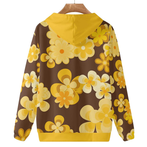 Mr.Shit Womens Hoodie - Retro Floral 3 Women's Hoodies 39 $