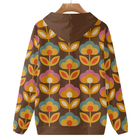 Mr.Shit Womens Hoodie - Retro Floral 4 Women's Hoodies 39 $