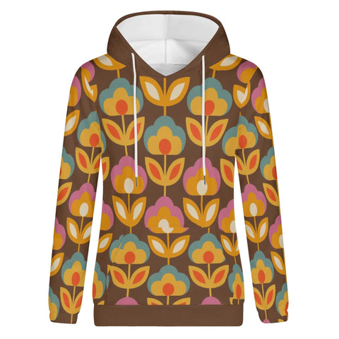 Mr.Shit Womens Hoodie - Retro Floral 4 Women's Hoodies 39 $