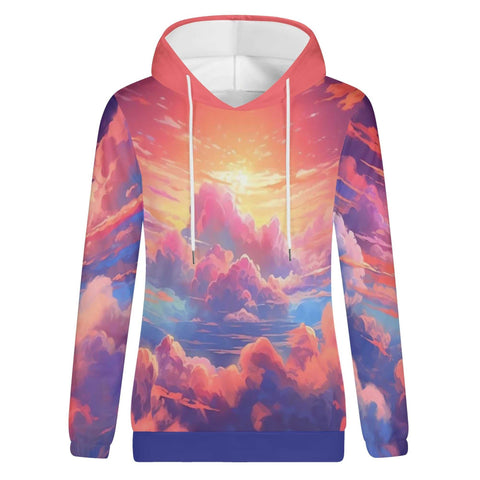 Mr.Shit Womens Hoodie - Sunset Women's Hoodies 39 $